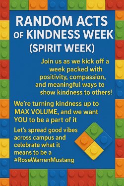 Random Acts of Kindness Week (Spirit Week)